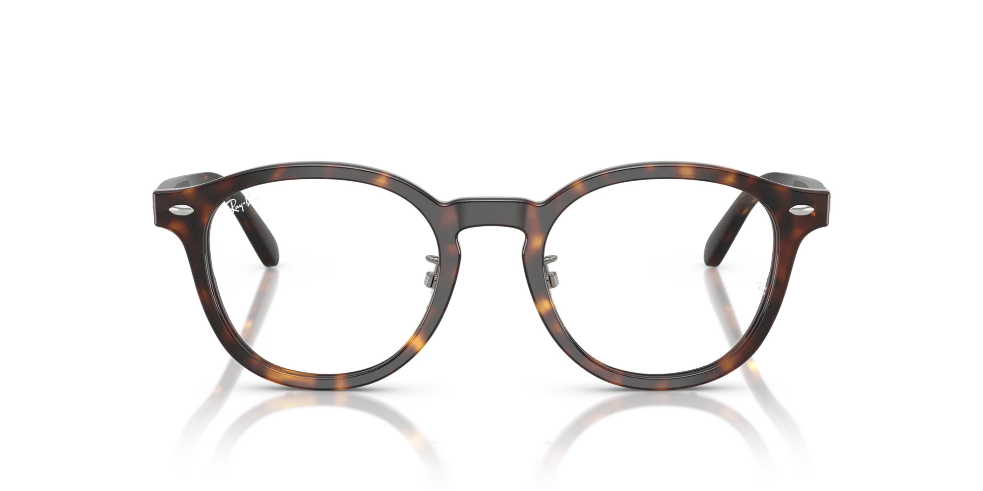 Ray - Ban RX5443D 2012 Montature da vista Acetato Tartaruga Trasparente Squadrata Normale - immagine 3