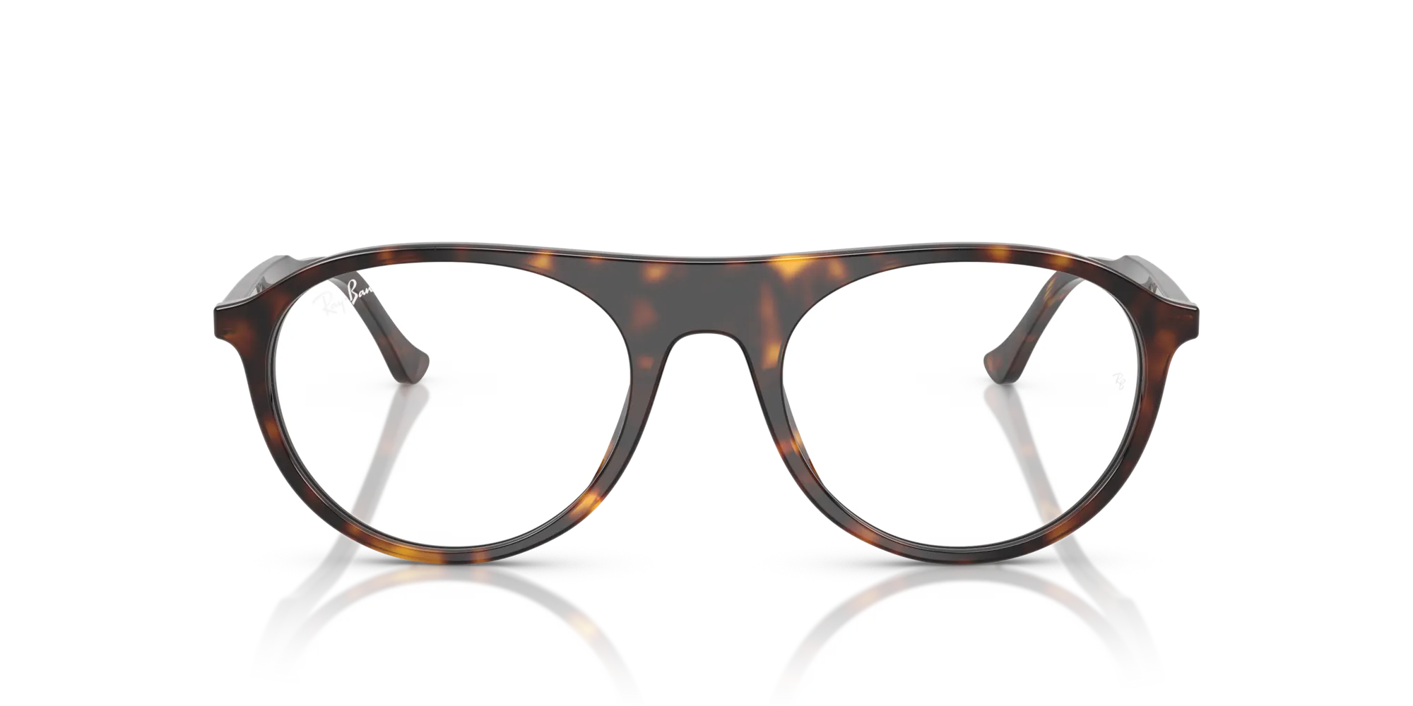 Ray - Ban RX5441 2012 Montature da vista Acetato Tartaruga Trasparente Squadrata Normale - immagine 3