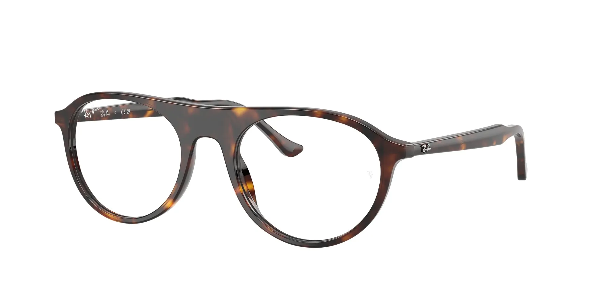 Ray - Ban RX5441 2012 Montature da vista Acetato Tartaruga Trasparente Squadrata Normale - immagine 1