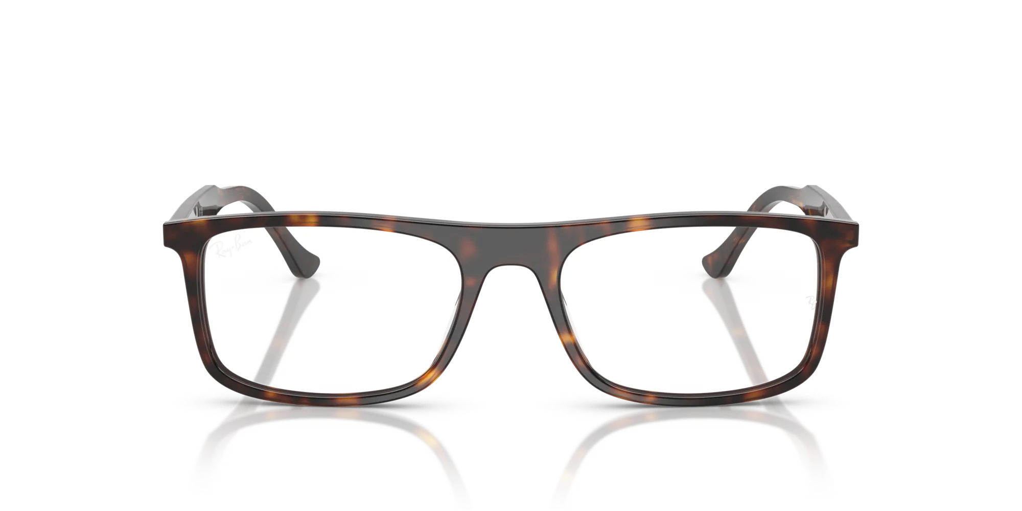 Ray - Ban RX5440 2012 Montature da vista Acetato Tartaruga Trasparente Squadrata Normale - immagine 3