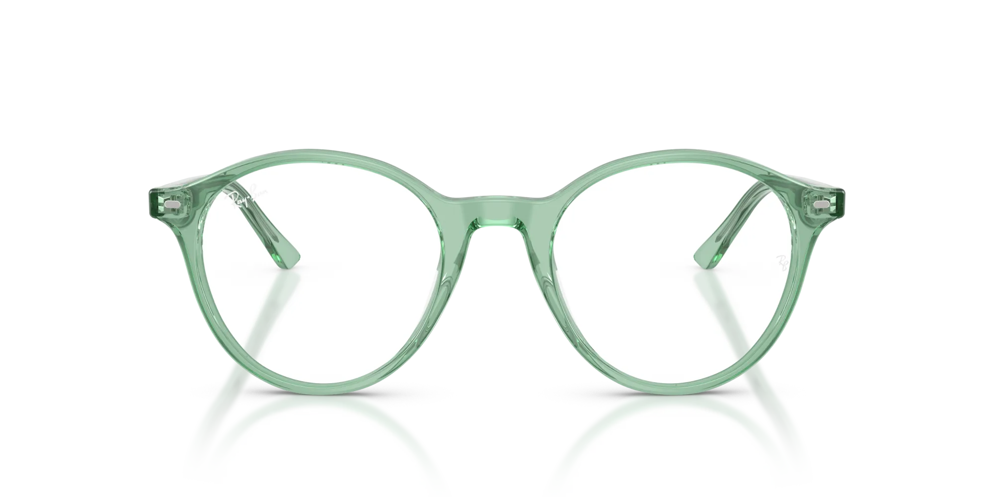 Ray - Ban RX5430 BERNARD 8443 Montature da vista Acetato Verde Trasparente Pantos Normale - immagine 3