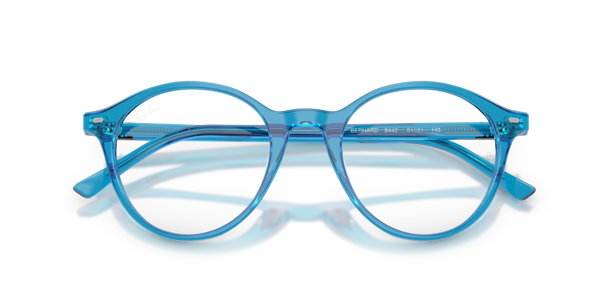 Ray - Ban RX5430 BERNARD 8442 Montature da vista Acetato Blu Trasparente Pantos Normale - immagine 2