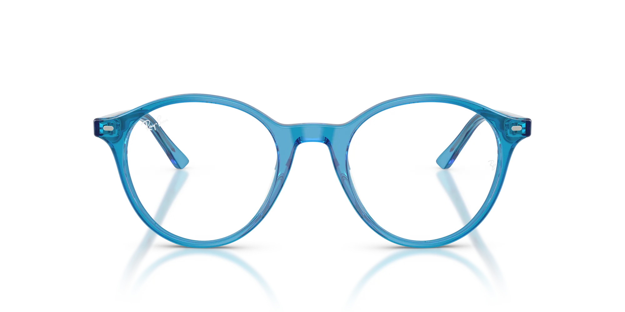 Ray - Ban RX5430 BERNARD 8442 Montature da vista Acetato Blu Trasparente Pantos Normale - immagine 3