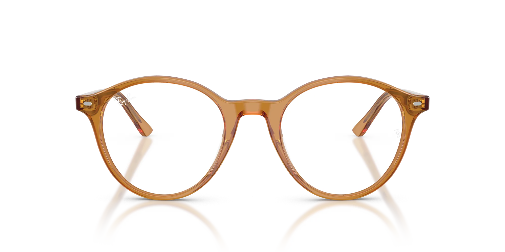 Ray - Ban RX5430 BERNARD 8439 Montature da vista Acetato Beige Trasparente Pantos Normale - immagine 3