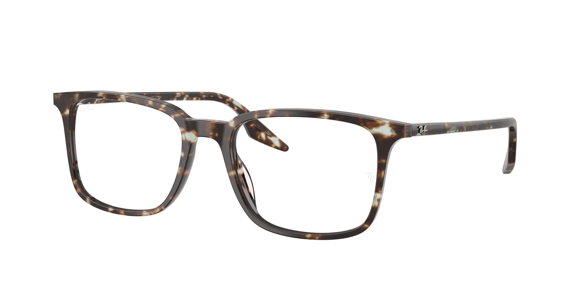 Ray - Ban RX5421 8425 Montature da vista Acetato Giallo Trasparente Squadrata Normale - immagine 1