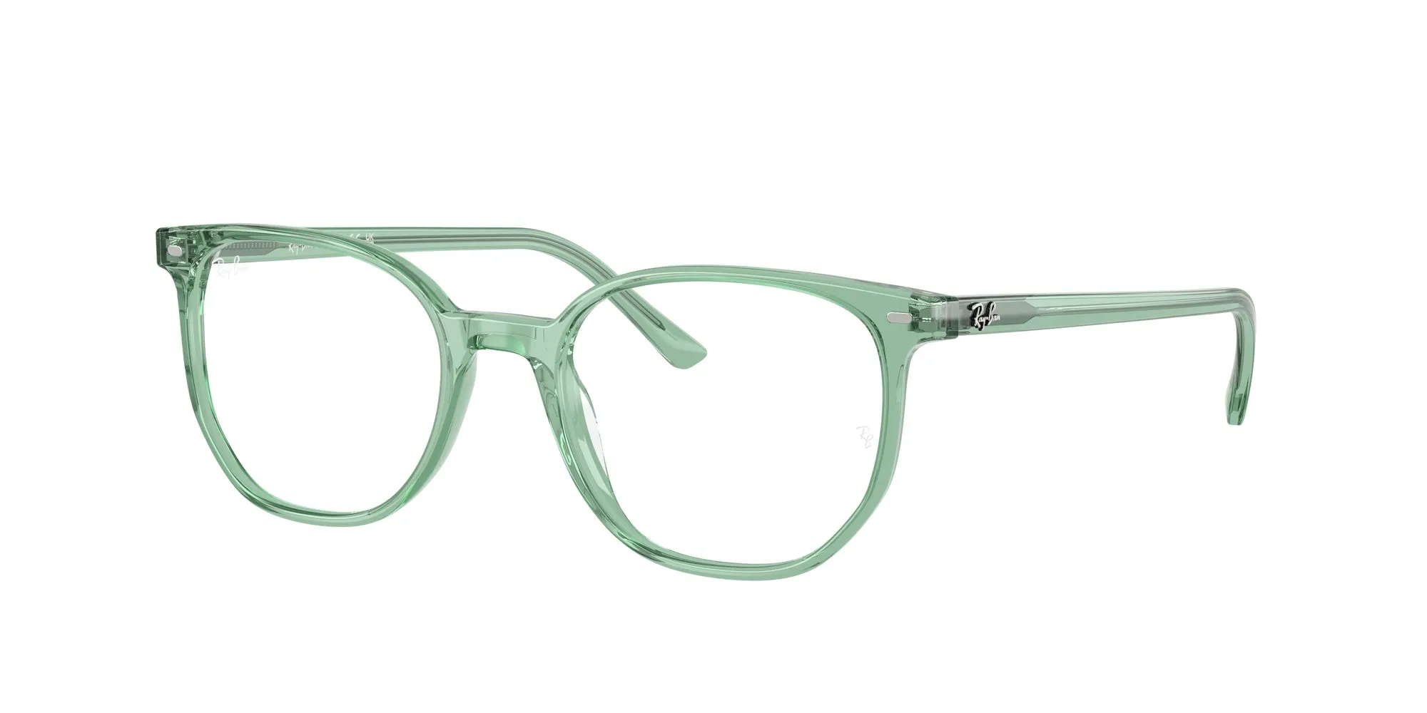Ray - Ban RX5397 ELLIOT 8443 Montature da vista Acetato Verde Trasparente Geometrica Normale - immagine 1