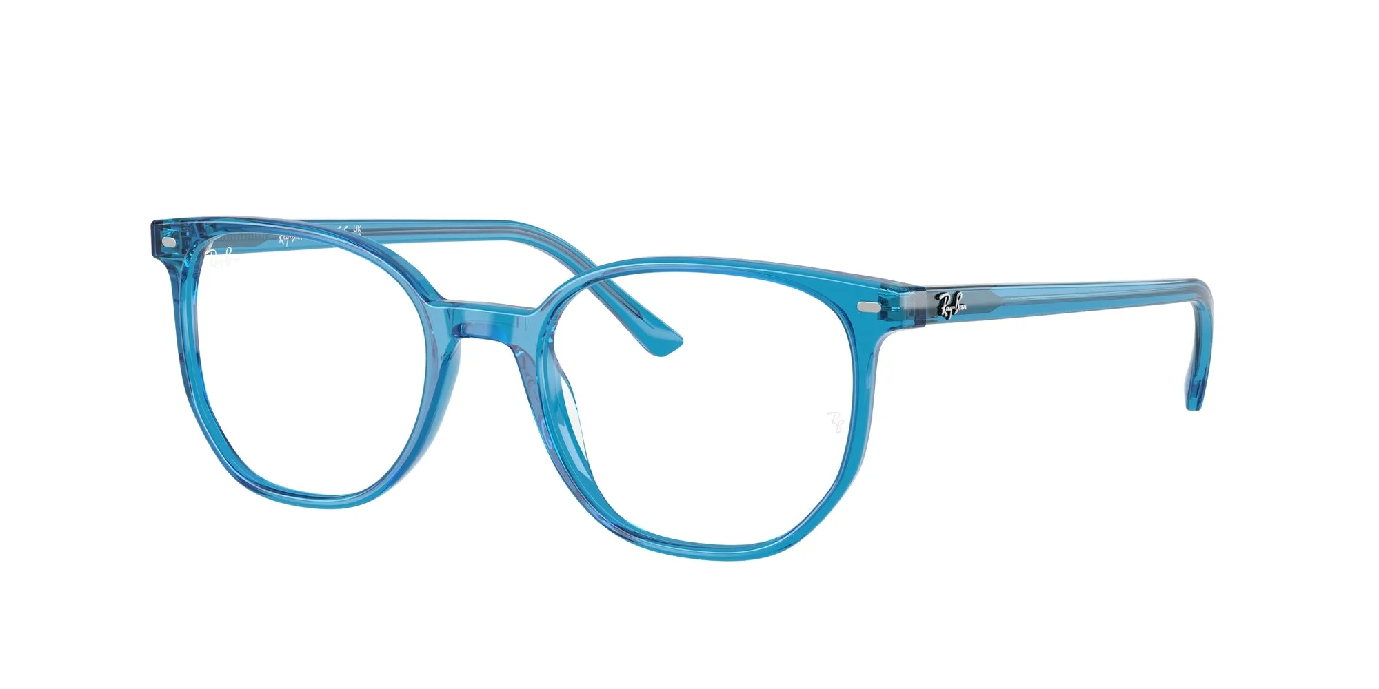 Ray - Ban RX5397 ELLIOT 8442 Montature da vista Acetato Blu Trasparente Geometrica Normale - immagine 1