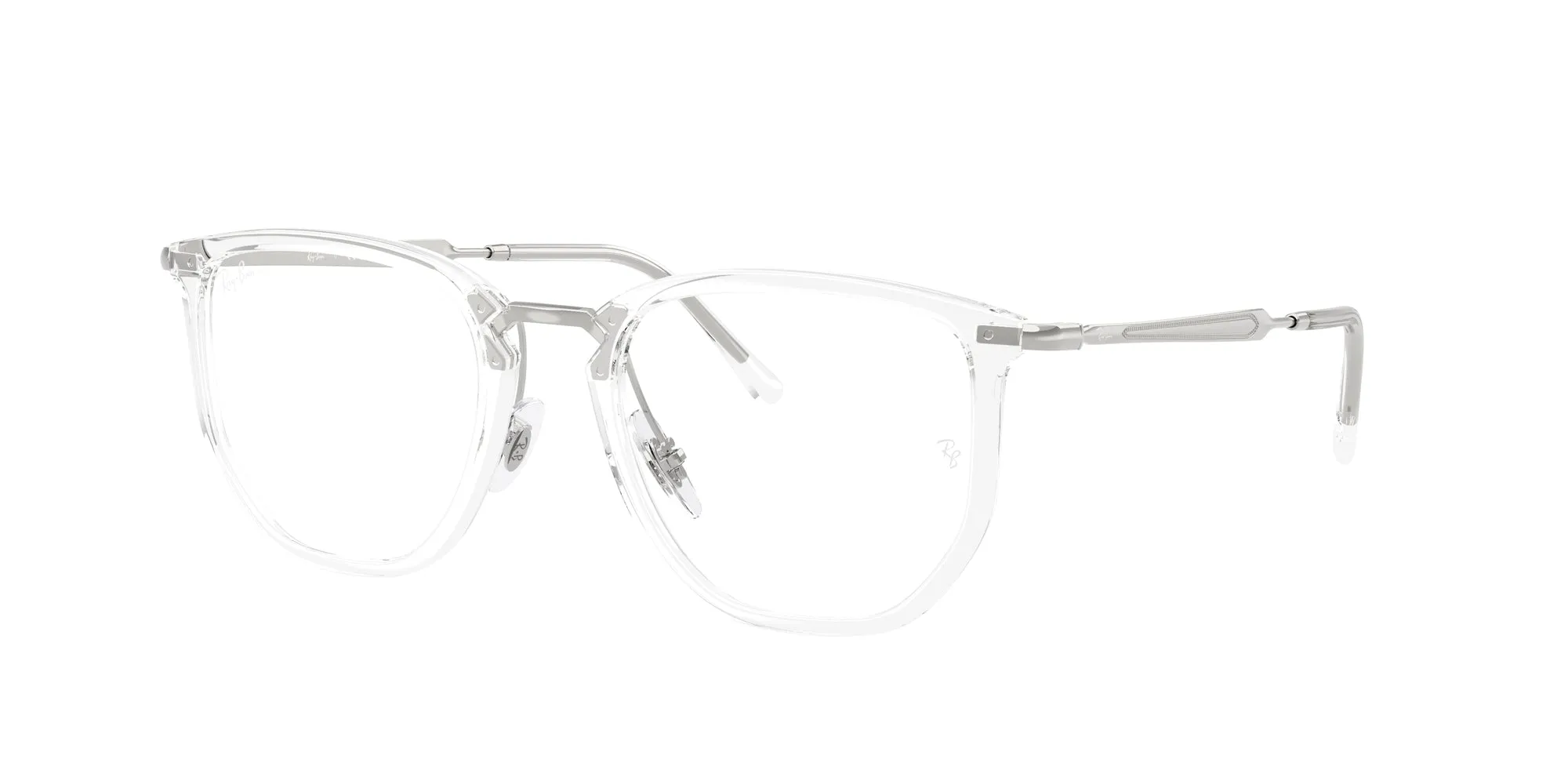 Ray - Ban RX4451V 2001 Montature da vista Nylon Trasparente Trasparente Geometrica Normale - immagine 1