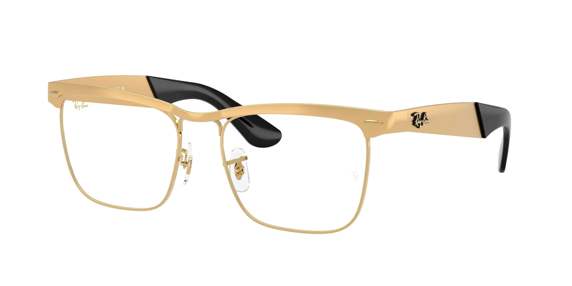 Ray - Ban RX3875V WAYFARER DELUXE 3191 Montature da vista Metallo Oro Trasparente Squadrata Normale - immagine 1