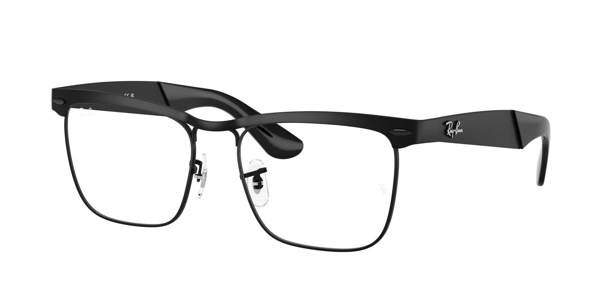 Ray - Ban RX3875V WAYFARER DELUXE 2503 Montature da vista Metallo Nero Trasparente Squadrata Normale - immagine 1