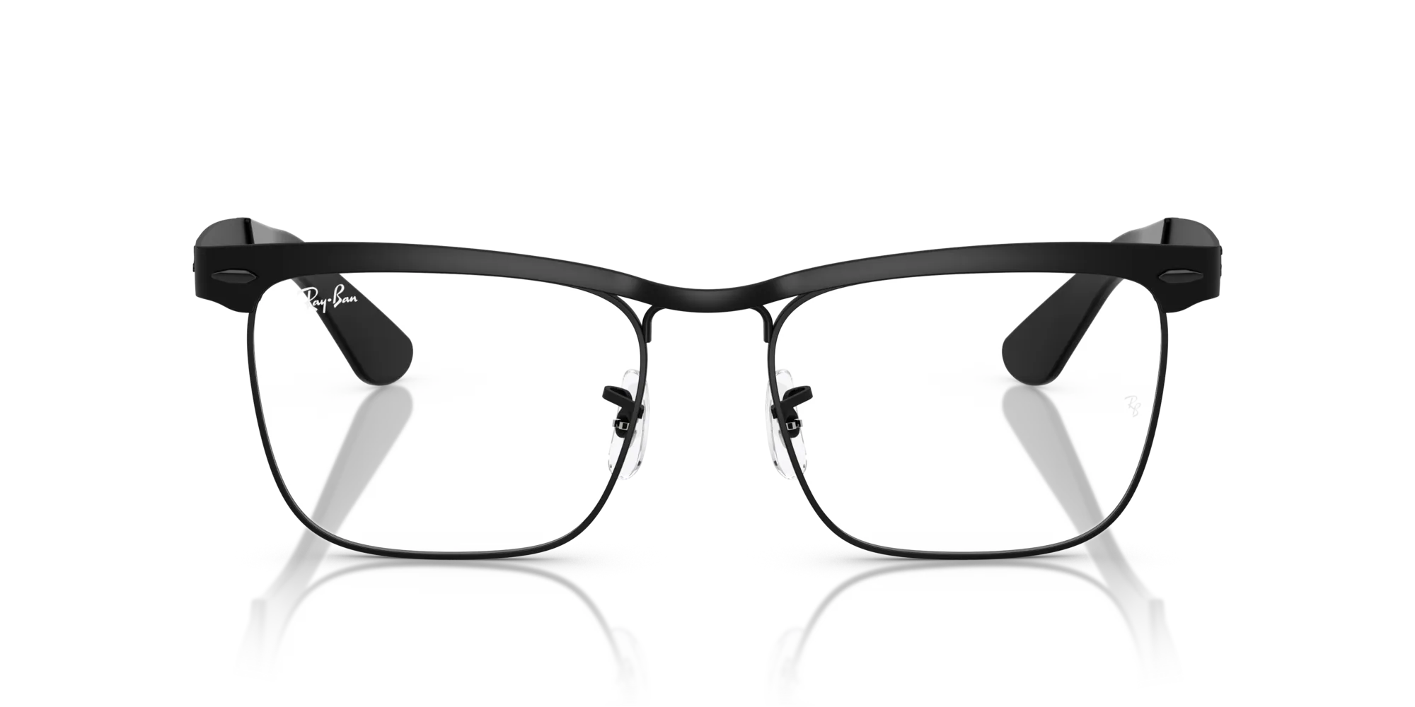 Ray - Ban RX3875V WAYFARER DELUXE 2503 Montature da vista Metallo Nero Trasparente Squadrata Normale - immagine 3