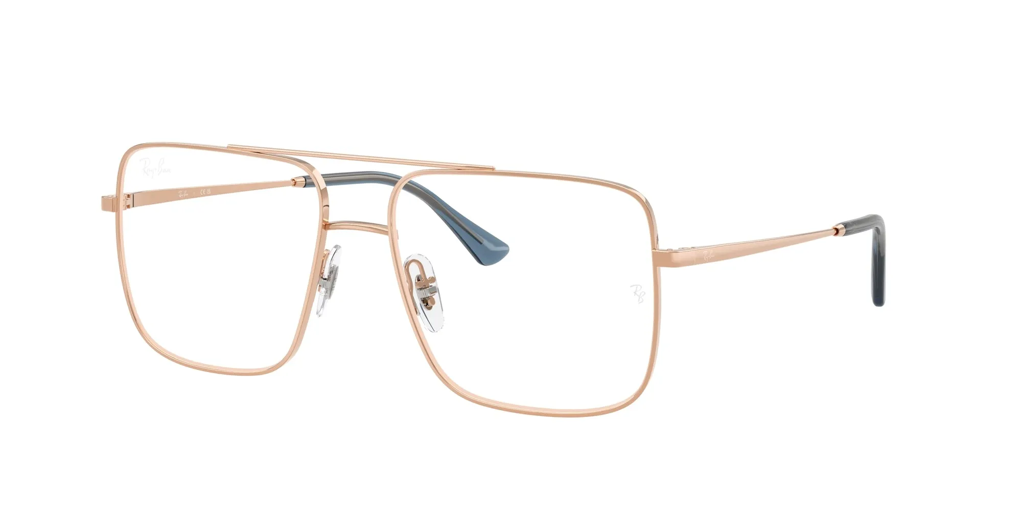 Ray - Ban RX3758V ARI 3094 Montature da vista Metallo Oro Trasparente Squadrata Normale - immagine 1