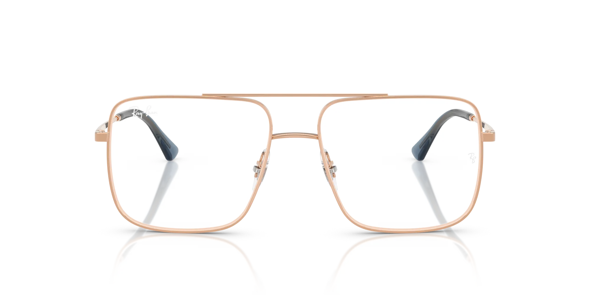 Ray - Ban RX3758V ARI 3094 Montature da vista Metallo Oro Trasparente Squadrata Normale - immagine 3