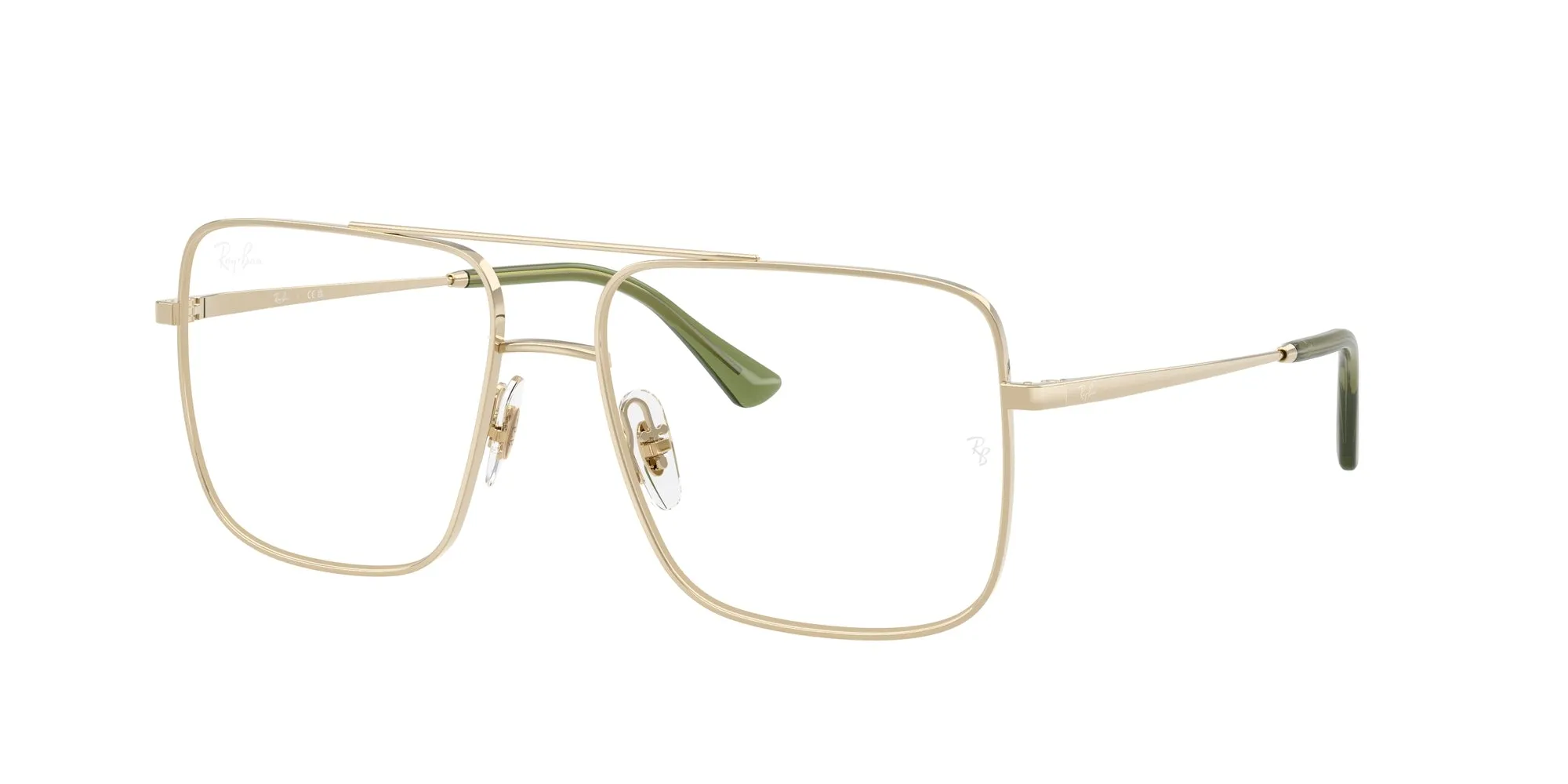 Ray - Ban RX3758V ARI 2993 Montature da vista Metallo Oro Trasparente Squadrata Normale - immagine 1