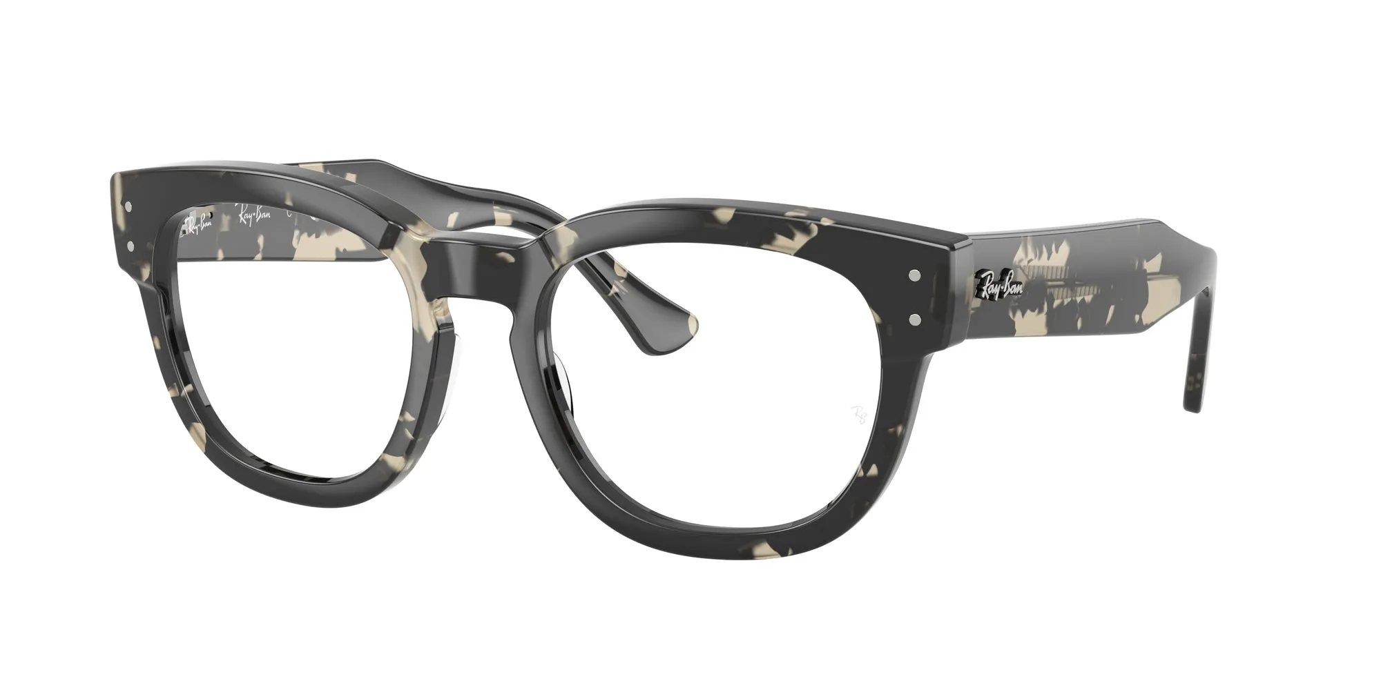 Ray - Ban RX0298V MEGA HAWKEYE 8117 Montature da vista Acetato Tartaruga Trasparente Squadrata Normale - immagine 1