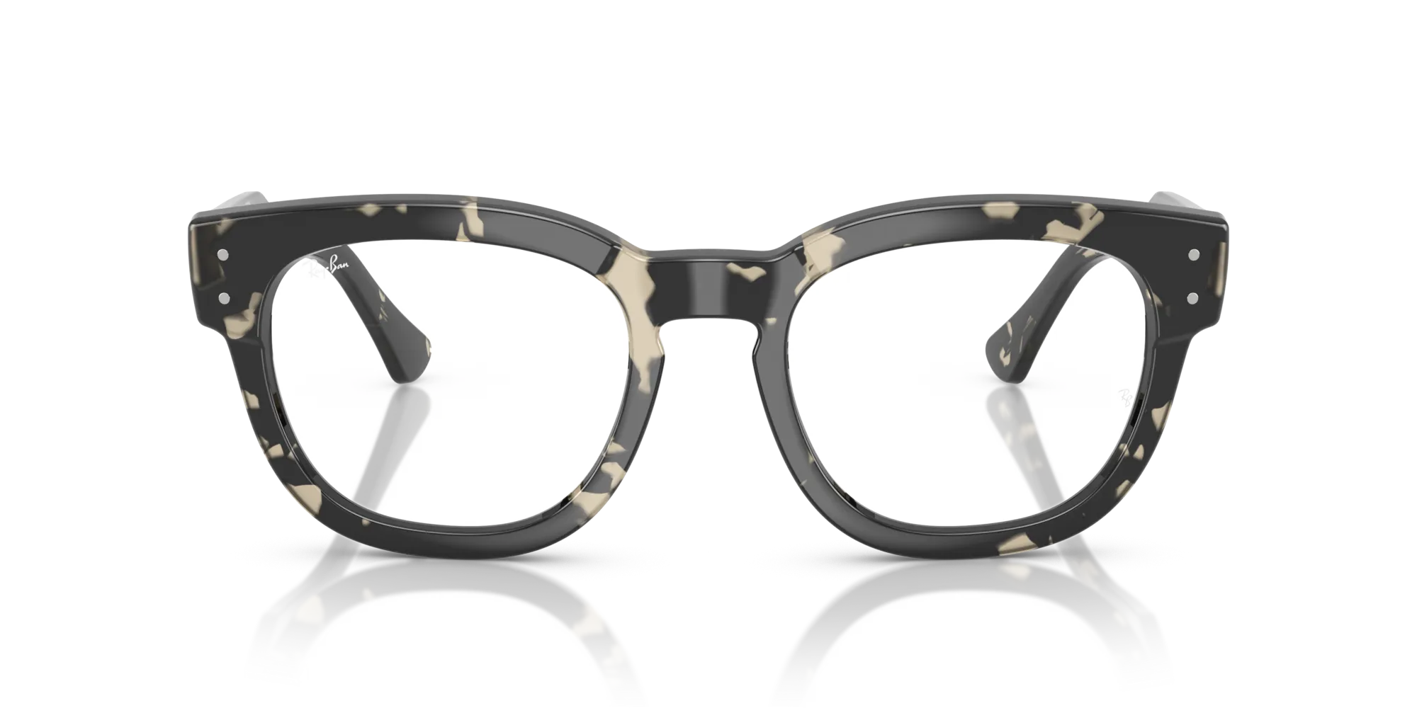 Ray - Ban RX0298V MEGA HAWKEYE 8117 Montature da vista Acetato Tartaruga Trasparente Squadrata Normale - immagine 3