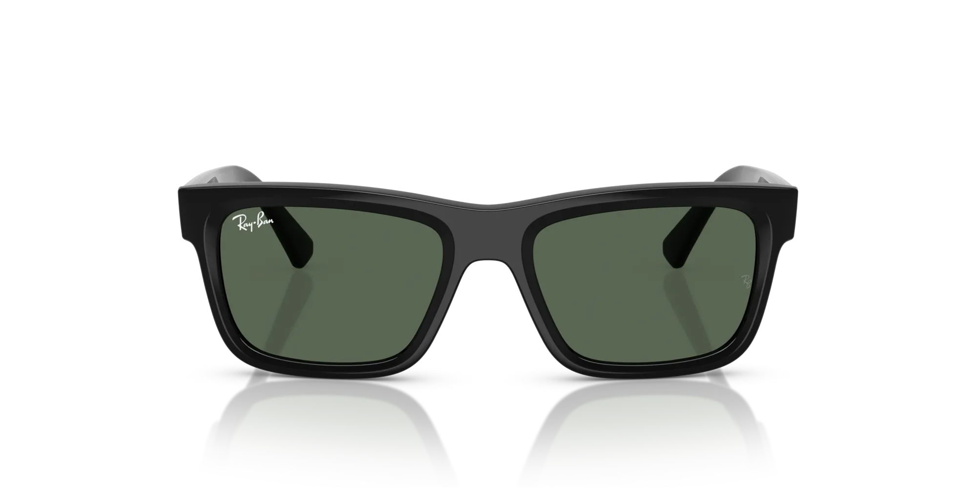 Ray - Ban RJ9196S 100/71 Occhiali da sole bambino Iniettato Nero Verde Squadrata Normale - immagine 3