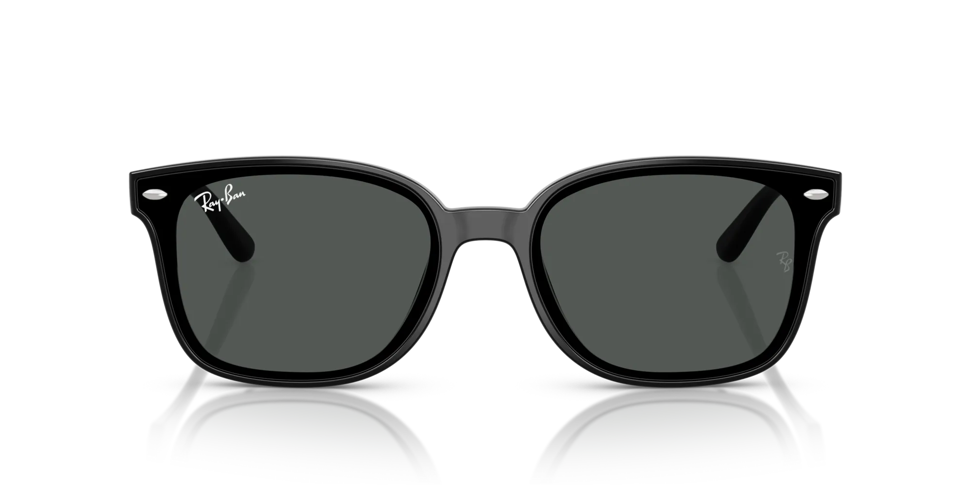 Ray - Ban RB4461D 601/87 Occhiali da sole Nylon Nero Grigio Squadrata Normale - immagine 3