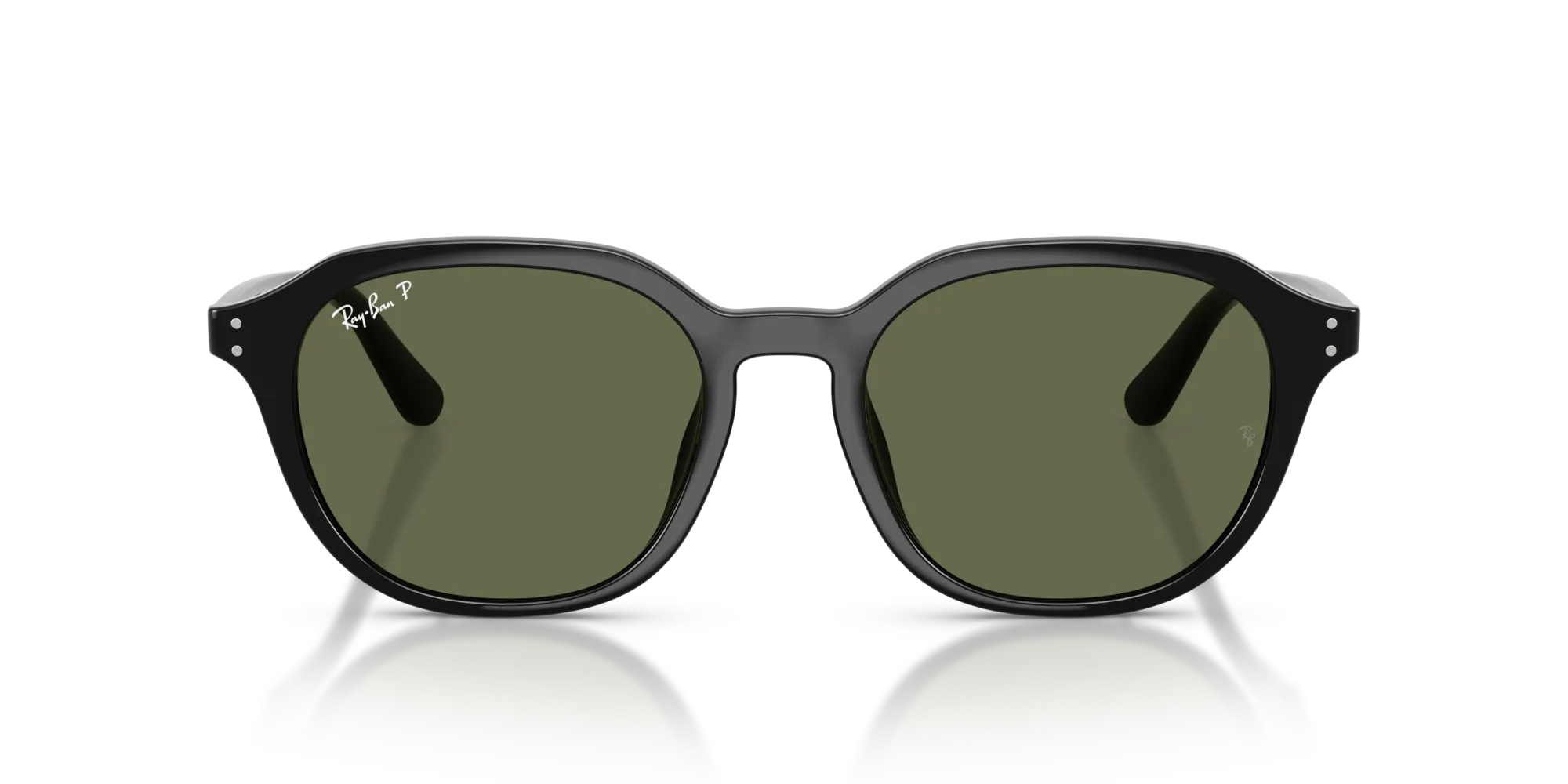 Ray - Ban RB4459D 901/9A Occhiali da sole Acetato Nero Verde Squadrata Polarizzata - immagine 3