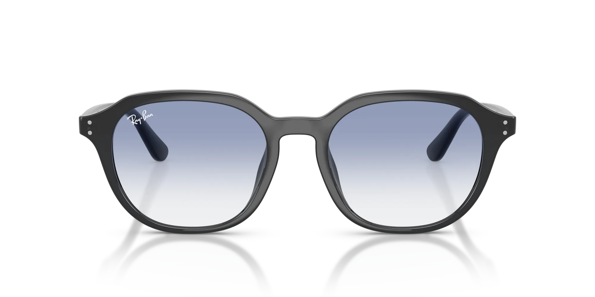 Ray - Ban RB4459D 623019 Occhiali da sole Acetato Grigio Blu Squadrata Normale Sfumato - immagine 3