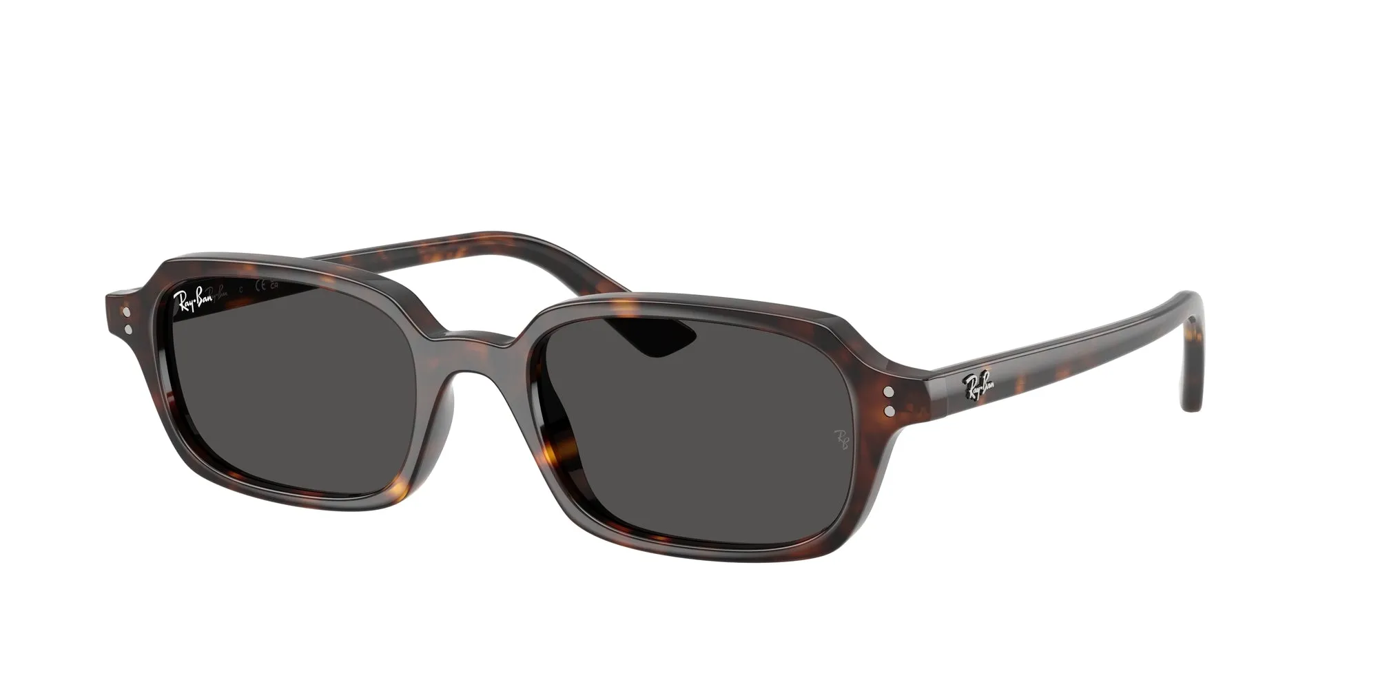 Ray - Ban RB4455 ZURI 135987 Occhiali da sole Iniettato Tartaruga Grigio Pillow Normale - immagine 1