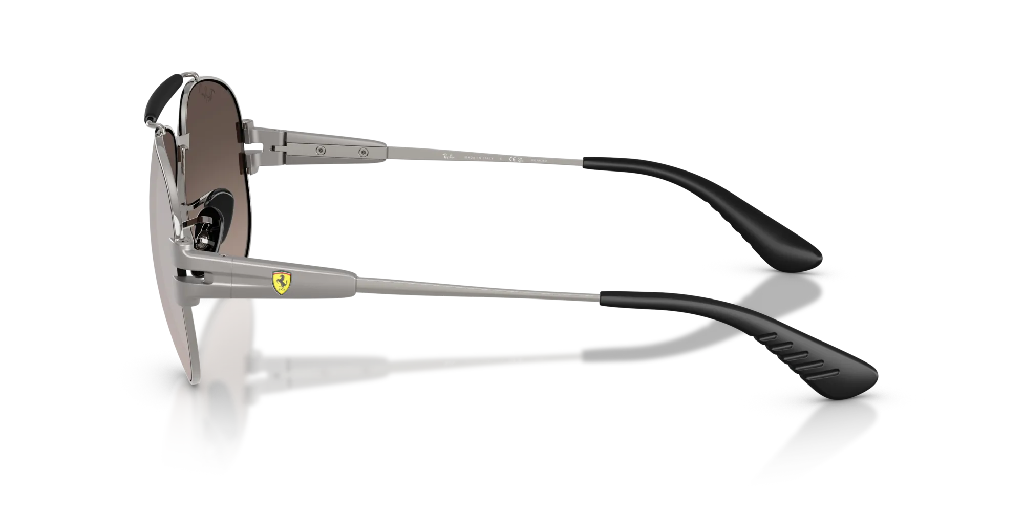 Ray - Ban RB3762M F1245J Occhiali da sole Metallo Grigio [""] Pantos Polarizzata - immagine 4