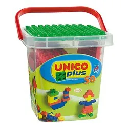 Secchiello mattoncini ( 50 pz ) UNICOPLUS 18-60m 8508 0000 - immagine 1