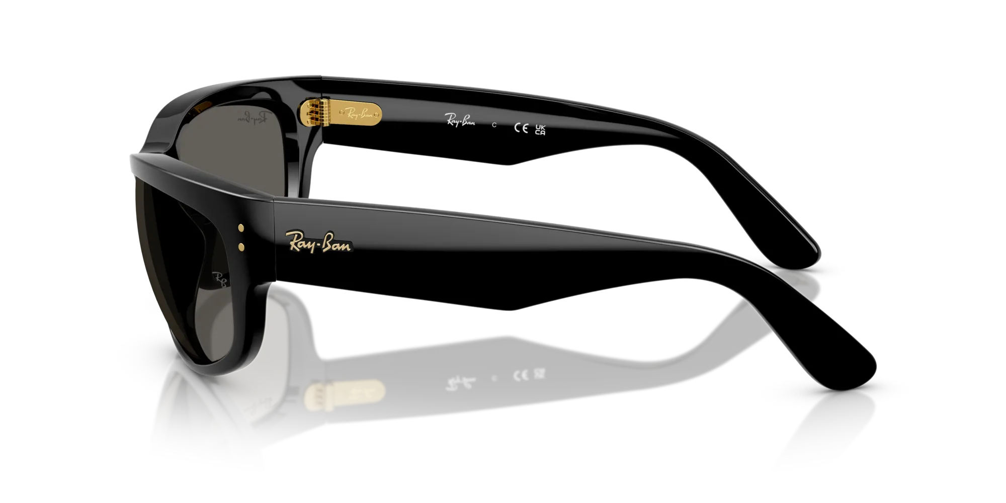 Ray - Ban RB2289 MEGA BALORAMA 6826J5 Occhiali da sole Acetato Nero Pillow Normale - immagine 4