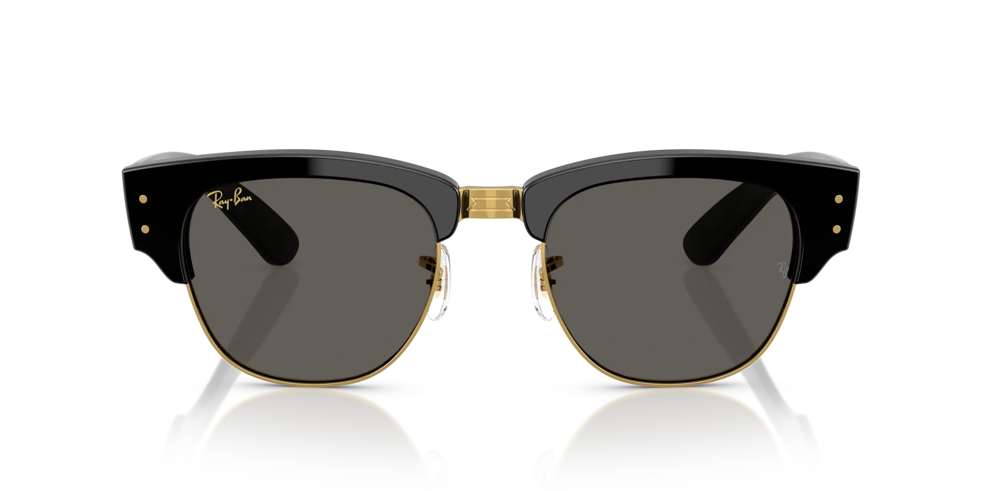 Ray - Ban A$AP ROCKY RB0316S MEGA CLUBMASTER 6826J5 Occhiali da sole Acetato Nero Squadrata Normale - immagine 3