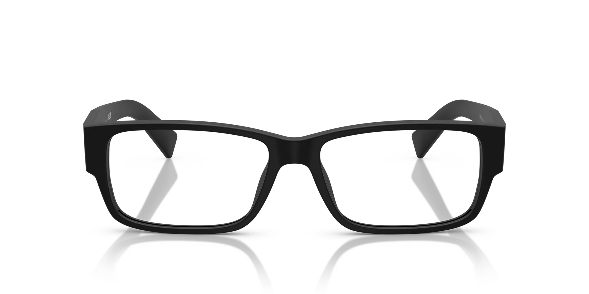 Prada PR B09V 12P1O1 Montature da vista Acetato Oro Squadrata Normale - immagine 3