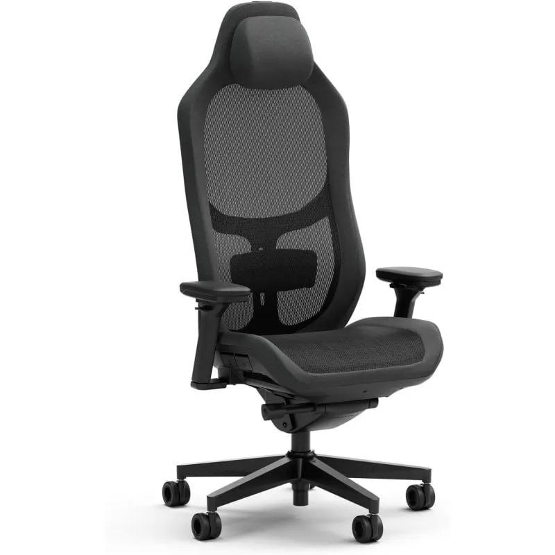 SEDIA DA GAMING SCURA FRACTAL REFINE MESH - immagine 1