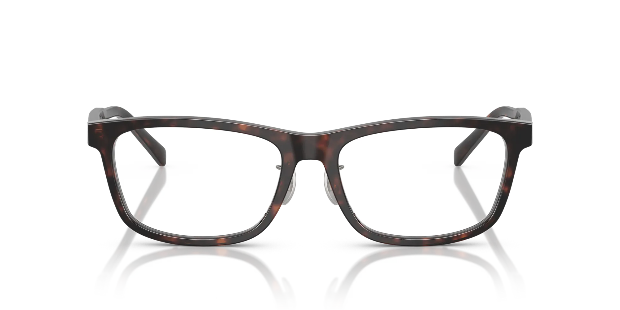 Prada PR B08VD 17N1O1 Montature da vista Acetato Tartaruga Squadrata Normale - immagine 3