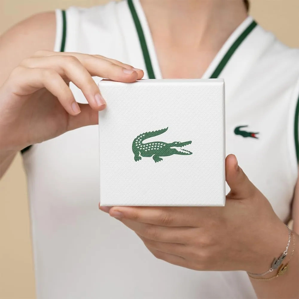 Lacoste Collana, Bracciale e Orecchini in Faux Perle Per Uomo e Donna Collezione MATCHPOINT con Charms Diversi color Oro Giallo - immagine 6