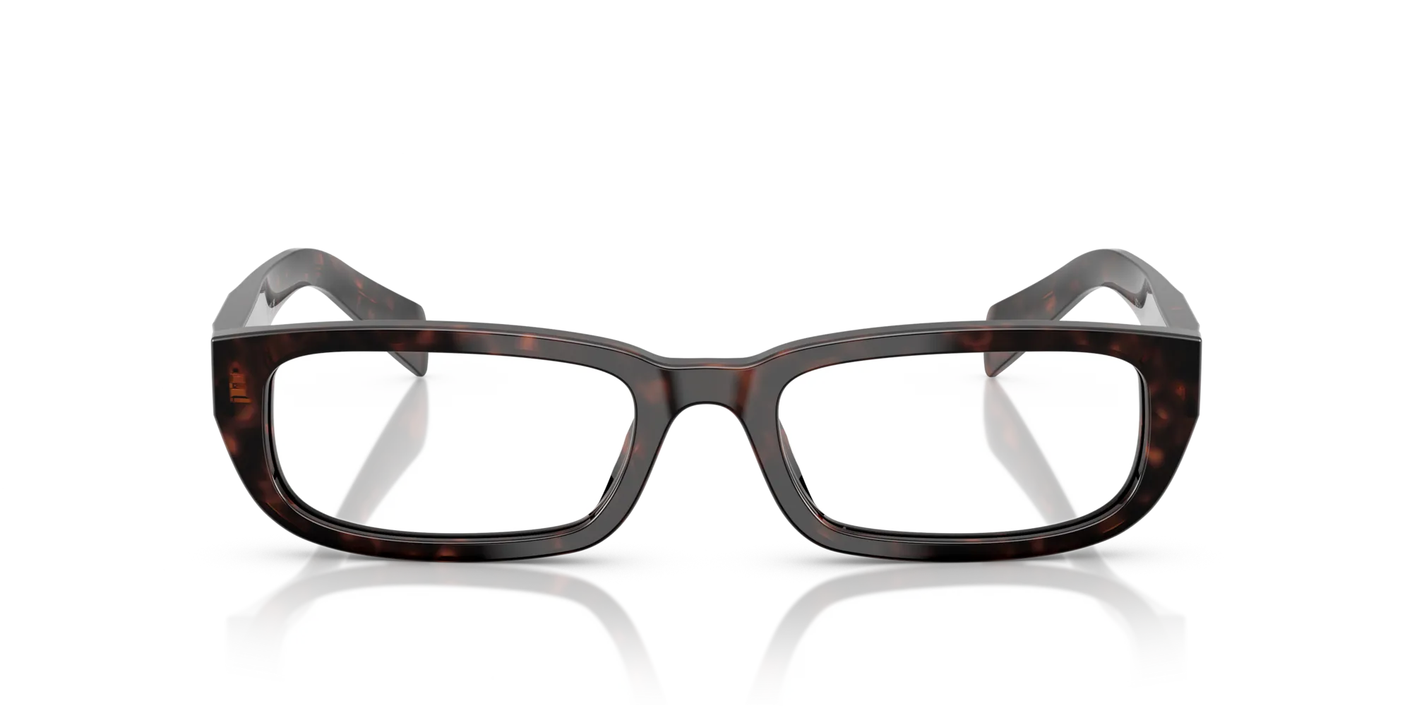 Prada PR B05V 17N1O1 Montature da vista Acetato Nero Squadrata Normale - immagine 3