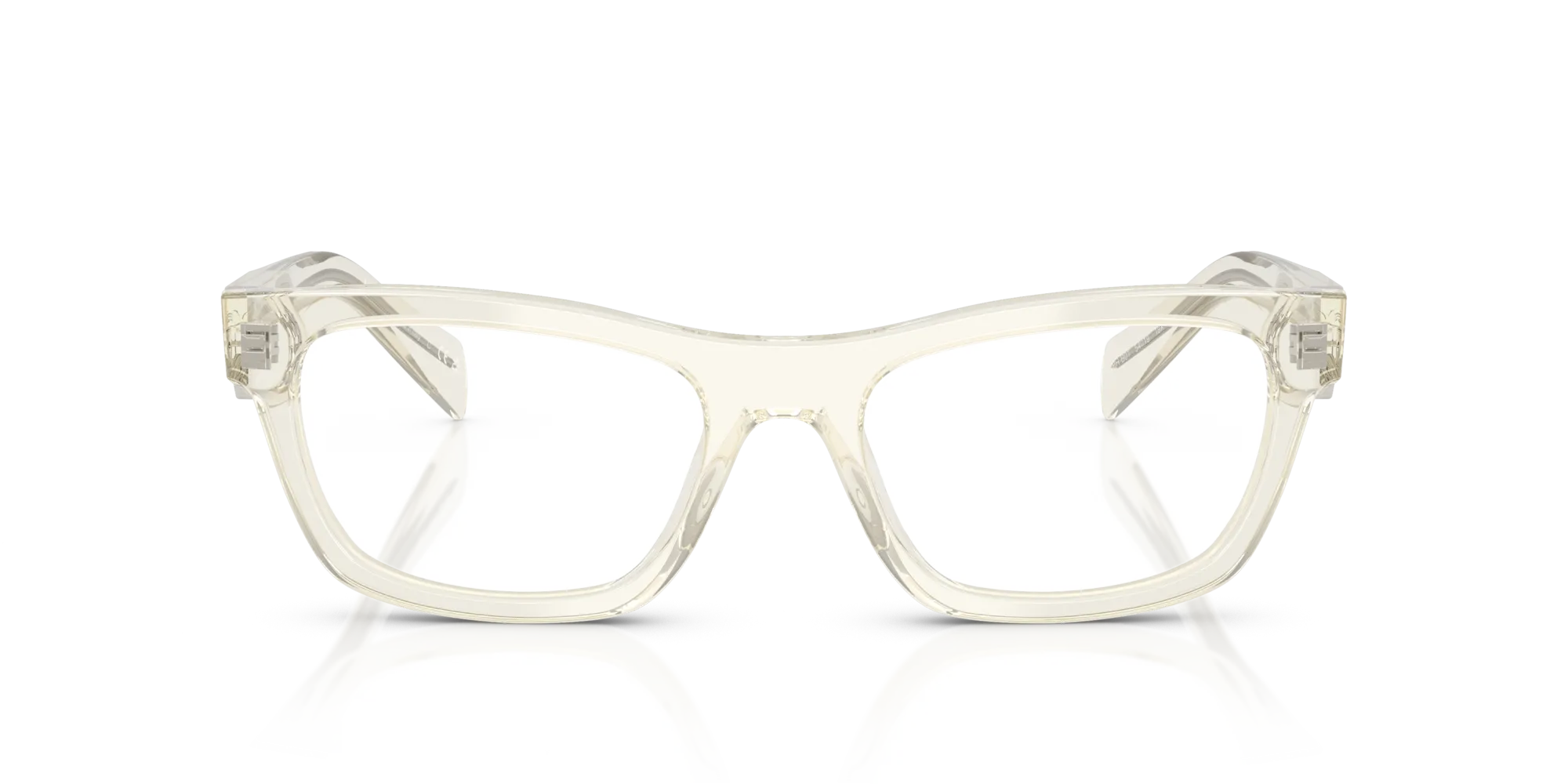 Prada PR B01V 19X1O1 Montature da vista Acetato Oro Farfalla Normale - immagine 3