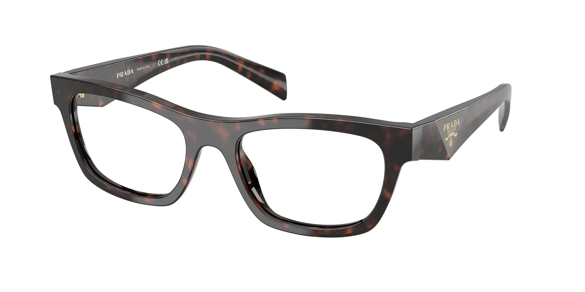 Prada PR B01V 17N1O1 Montature da vista Acetato Tartaruga Farfalla Normale - immagine 1