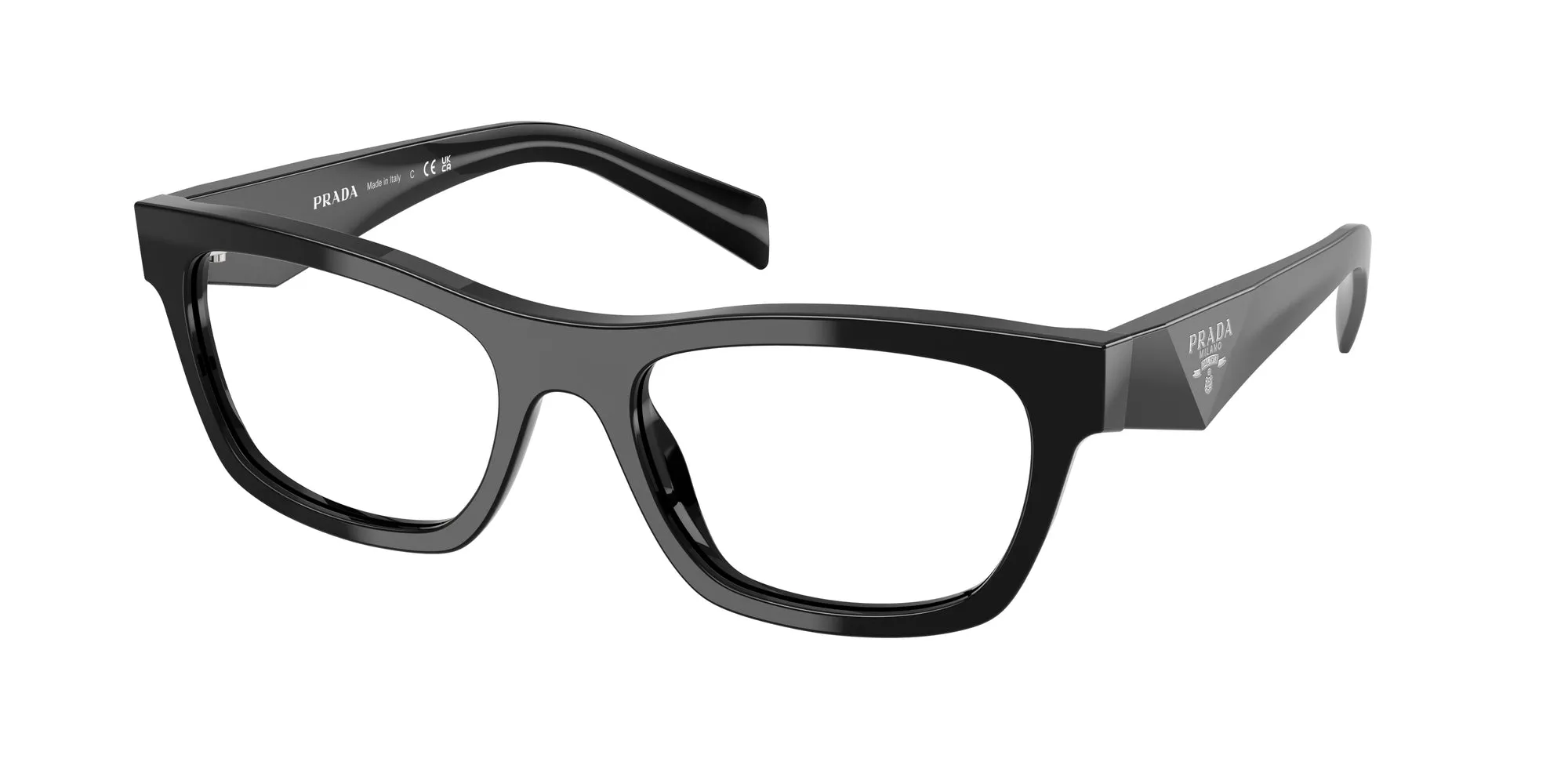 Prada PR B01V 16K1O1 Montature da vista Acetato Oro Farfalla Normale - immagine 1