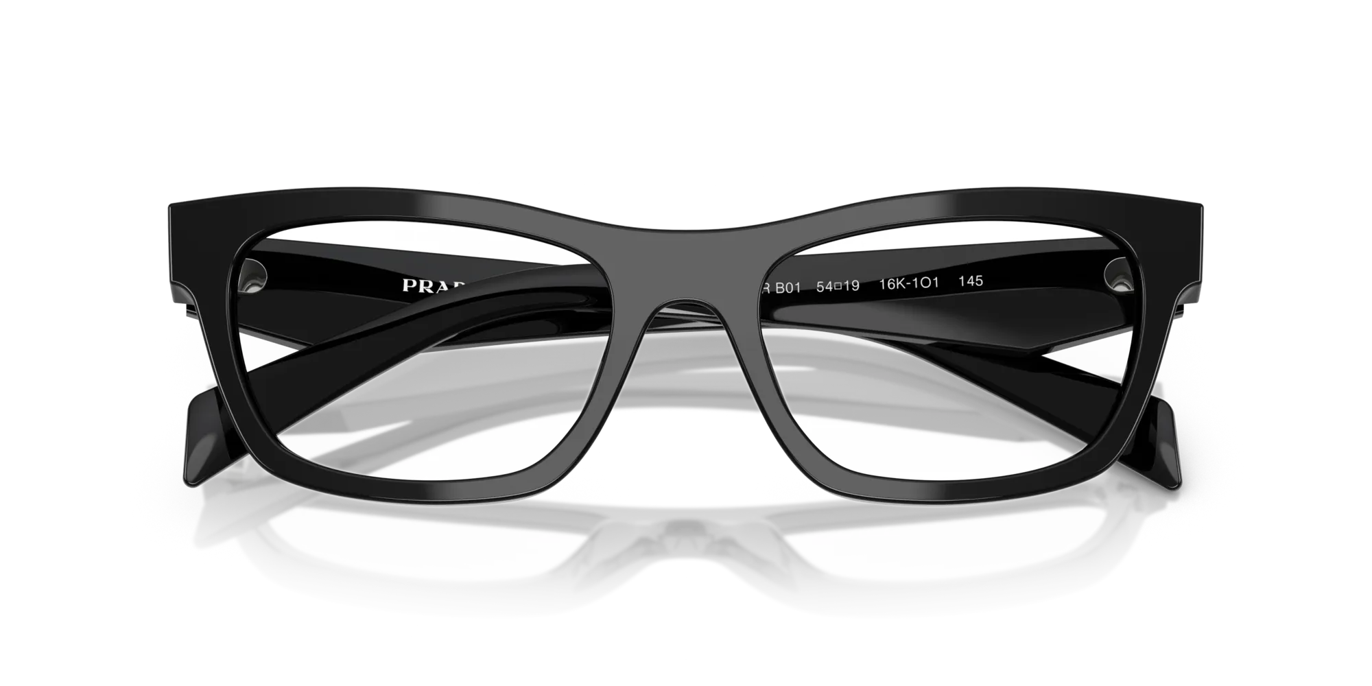 Prada PR B01V 16K1O1 Montature da vista Acetato Oro Farfalla Normale - immagine 2