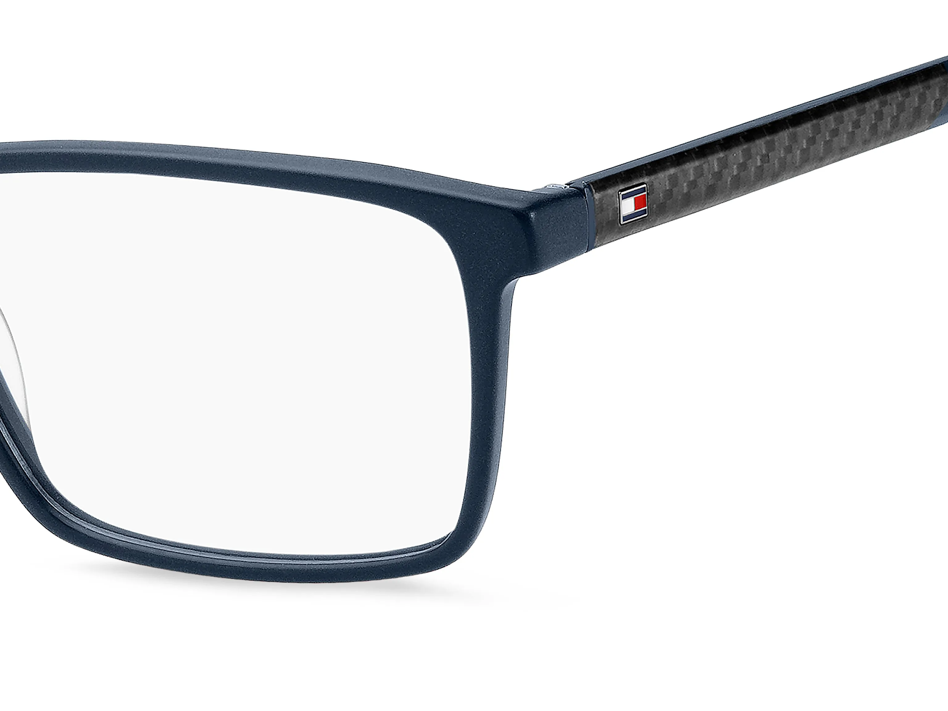 Tommy Hilfiger TH 2198 PJP Montature da vista Acetato Blu Squadrata Normale - immagine 3