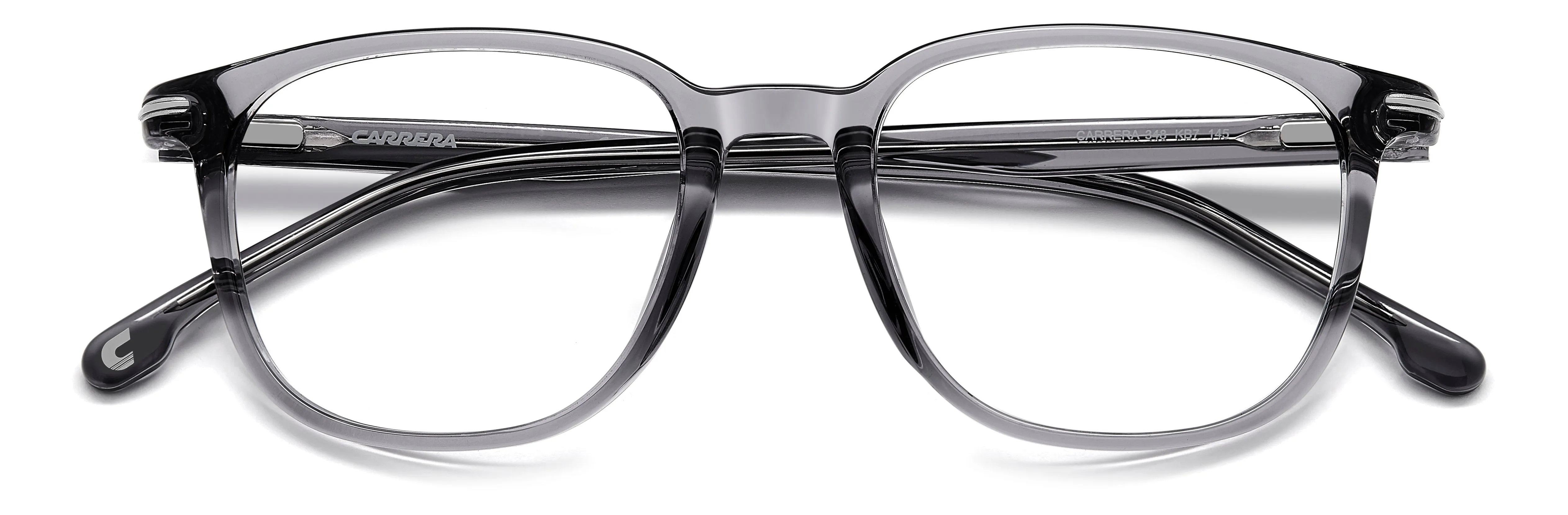 Carrera CARRERA 348 KB7 Montature da vista Acetato Grigio Squadrata Normale - immagine 3
