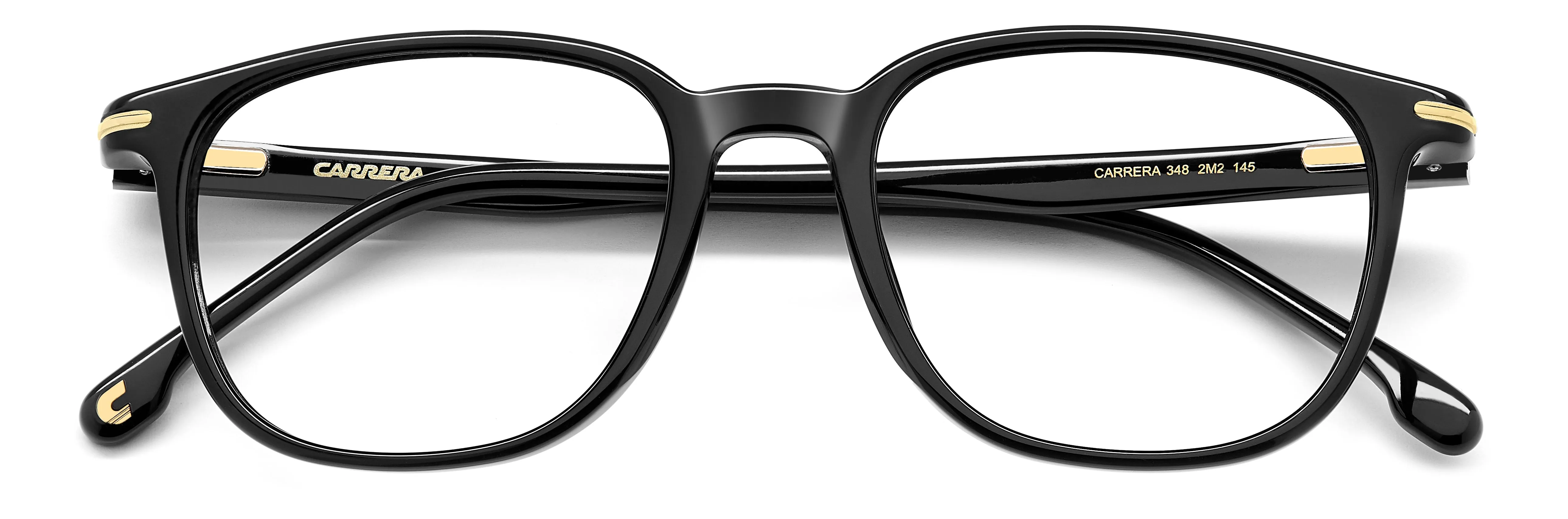 Carrera CARRERA 348 2M2 Montature da vista Acetato Nero Squadrata Normale - immagine 3