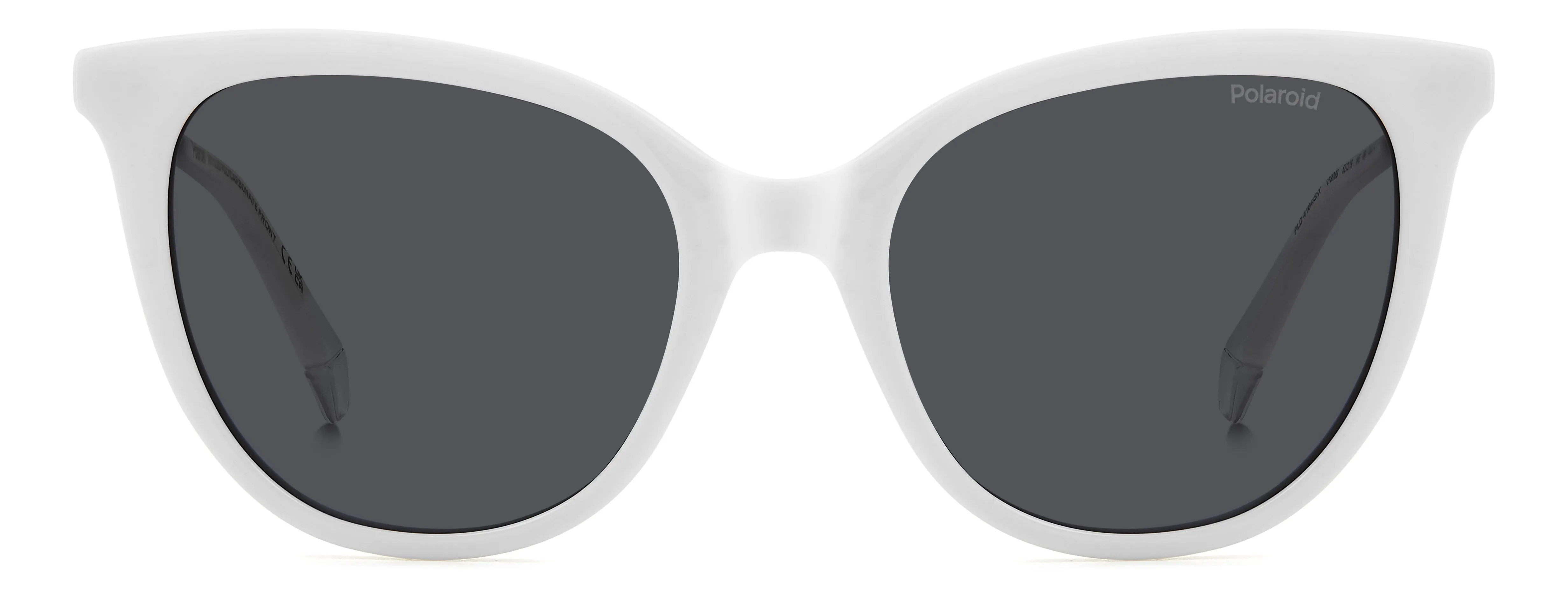 Polaroid PLD 4184/S/X VK6/M9 Occhiali da sole Policarbonato Bianco Grigio Squadrata Polarizzata - immagine 2