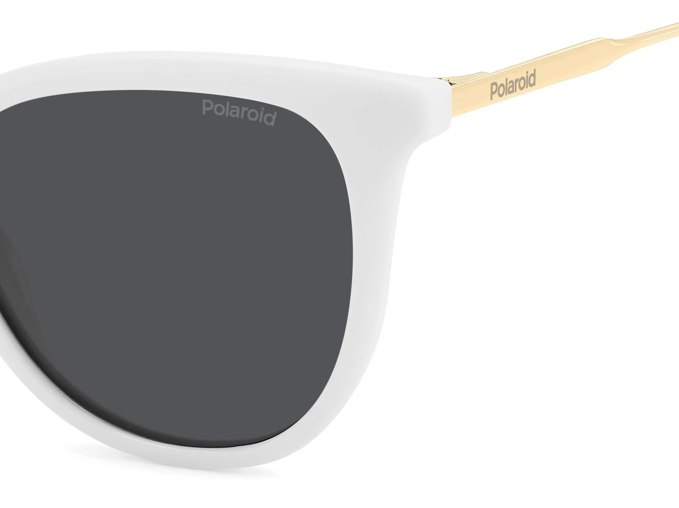 Polaroid PLD 4184/S/X VK6/M9 Occhiali da sole Policarbonato Bianco Grigio Squadrata Polarizzata - immagine 4