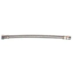 Attacchino idraulico flessibile (12x400mm) (3/8"MF) Inox 011046 - immagine 1