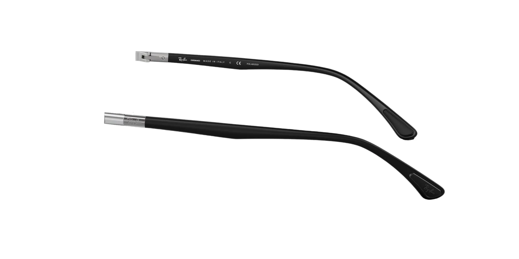 Ray - Ban Ray - Ban Aste di ricambio Ray-Ban RB3686 Aste di ricambio Metallo Nero - immagine 2