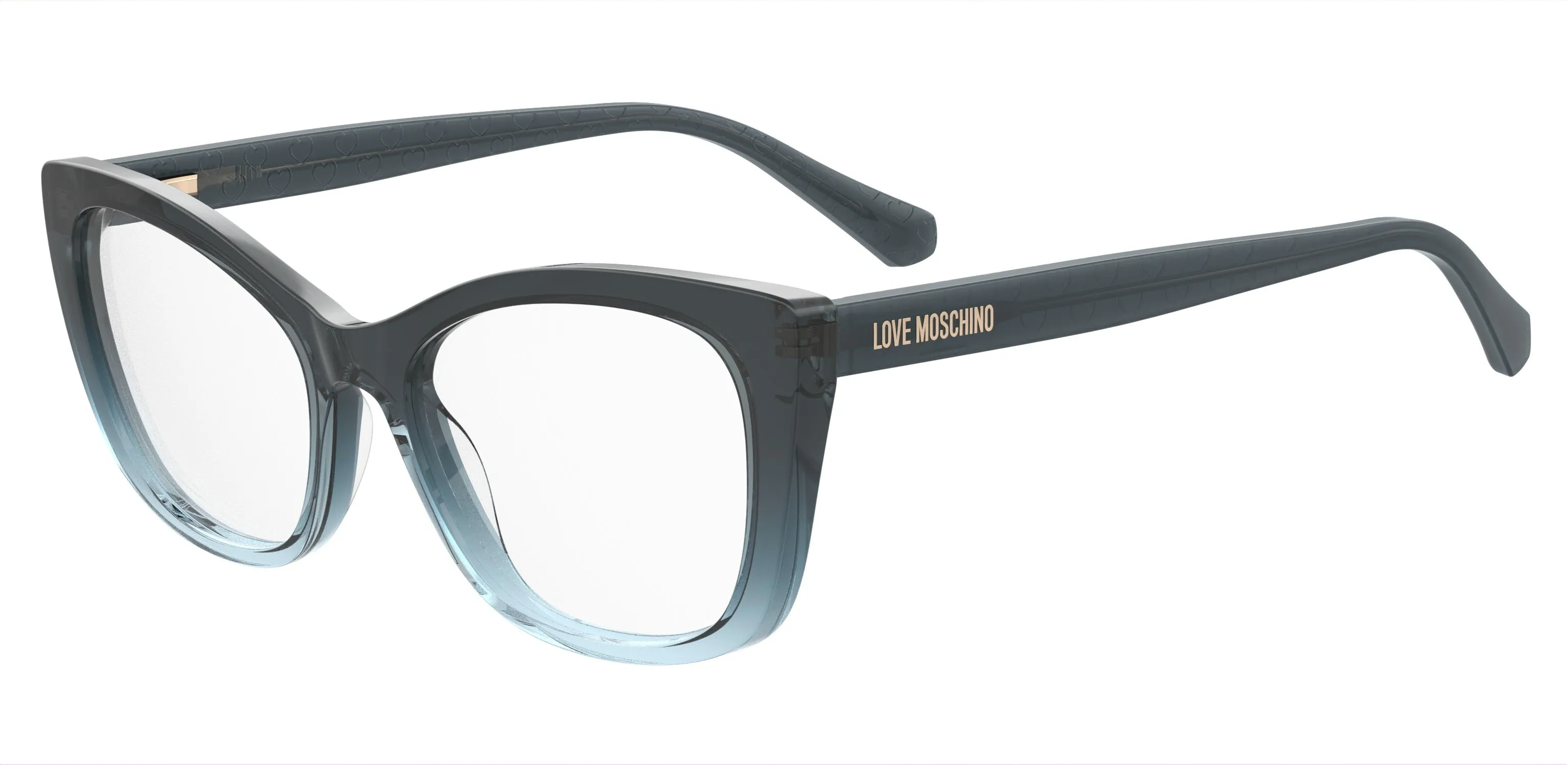 Moschino MOL644 WTA Montature da vista Acetato Blu Squadrata Normale - immagine 1