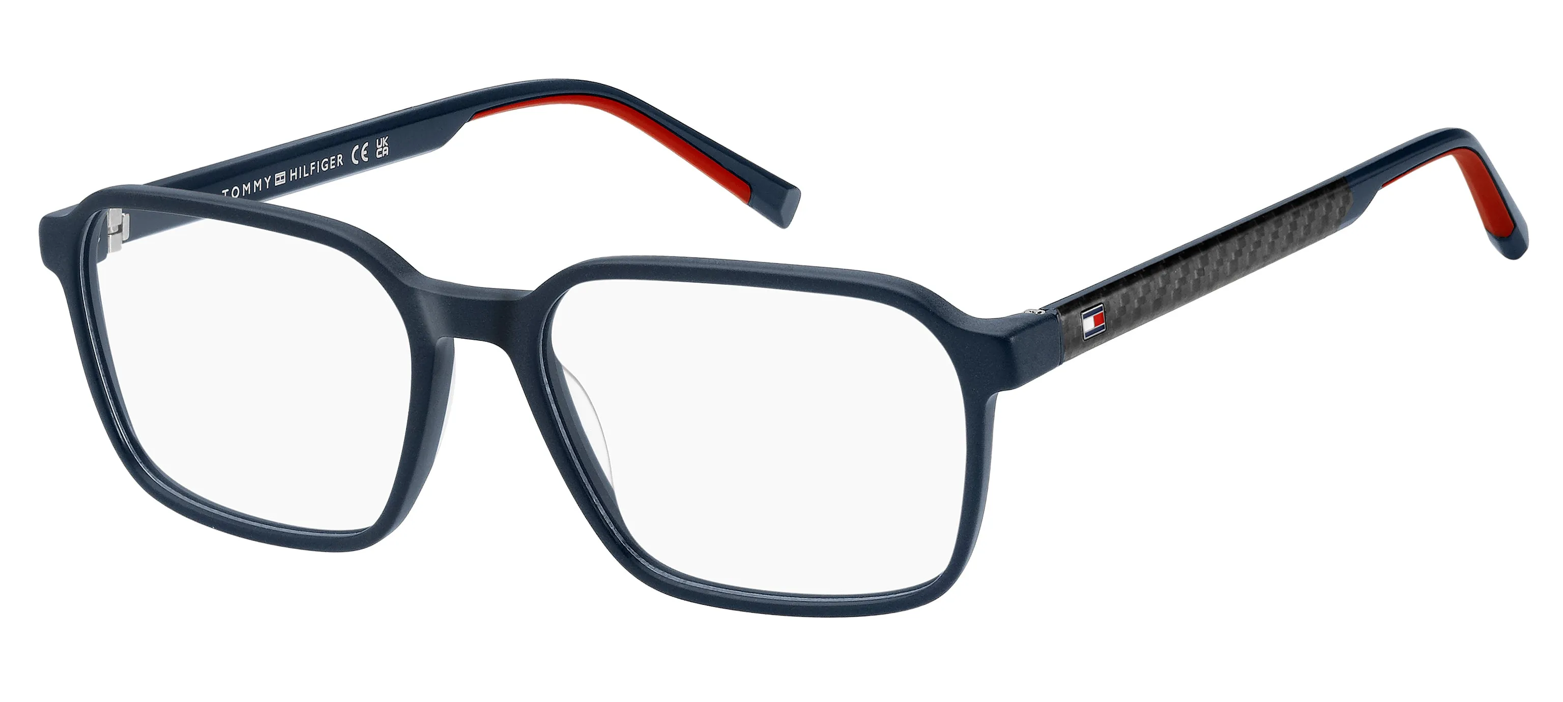Tommy Hilfiger TH 2199 PJP Montature da vista Acetato Blu Squadrata Normale - immagine 1