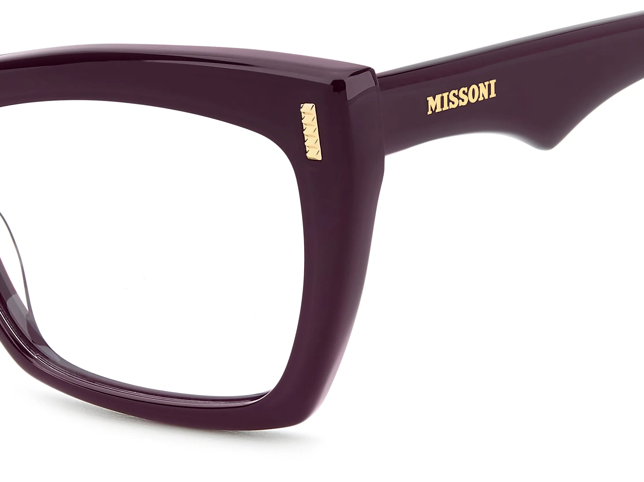 Missoni MIS 0207 0T7 Montature da vista Acetato Viola Squadrata Normale - immagine 3