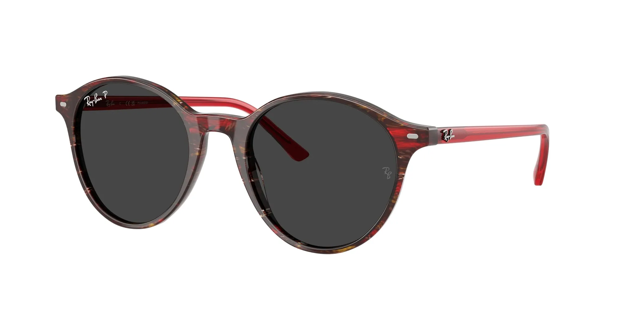 Ray - Ban RB2230 BERNARD 141948 Occhiali da sole Acetato Multi-colore Grigio Pantos Polarizzata - immagine 1