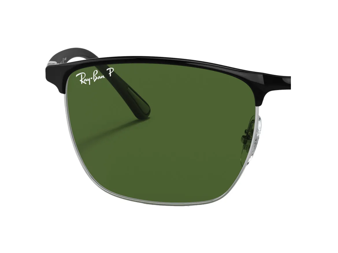Ray - Ban Coppia di Lenti di ricambio Ray-Ban RB3686 Lenti di ricambio Acciaio Grigio Squadrata Polarizzata Antiriflesso - immagine 2